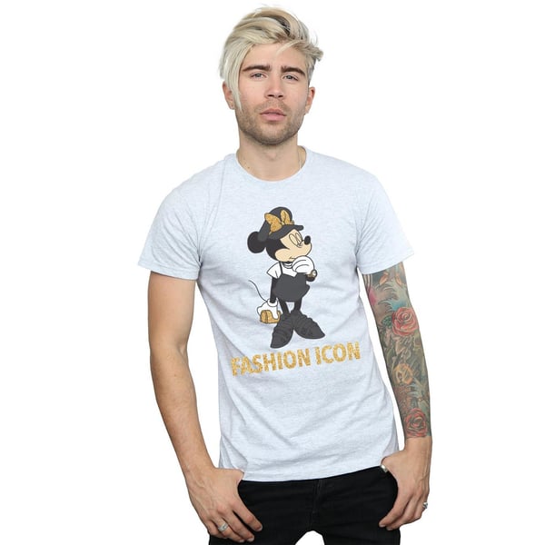 Disney Mens Minnie Mouse Fashion Icon T-Shirt