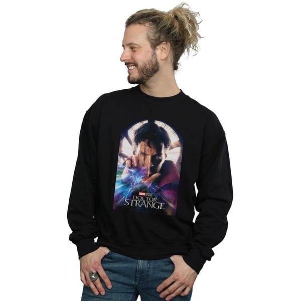 Marvel Studios Mens Doctor Strange Poster Sweatshirt