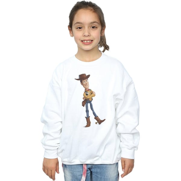 Disney Girls Toy Story 4 Sherrif Woody Sweatshirt