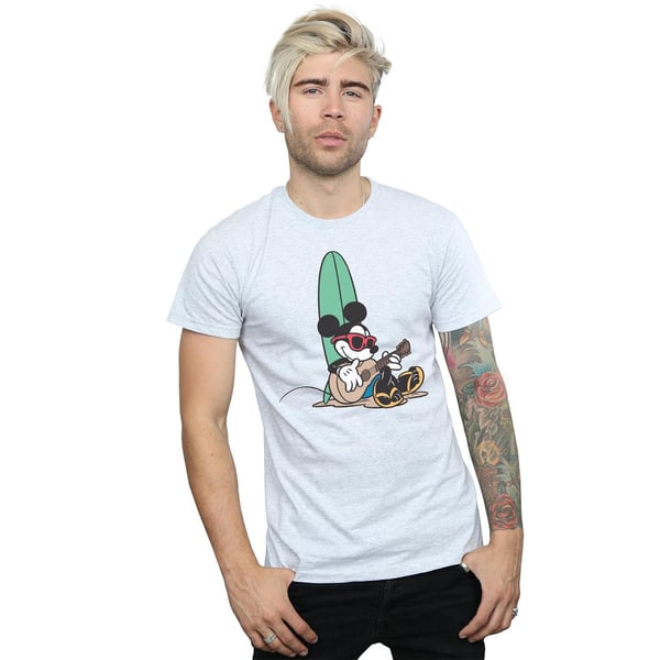 Disney Mens Mickey Mouse Surf And Chill T-Shirt