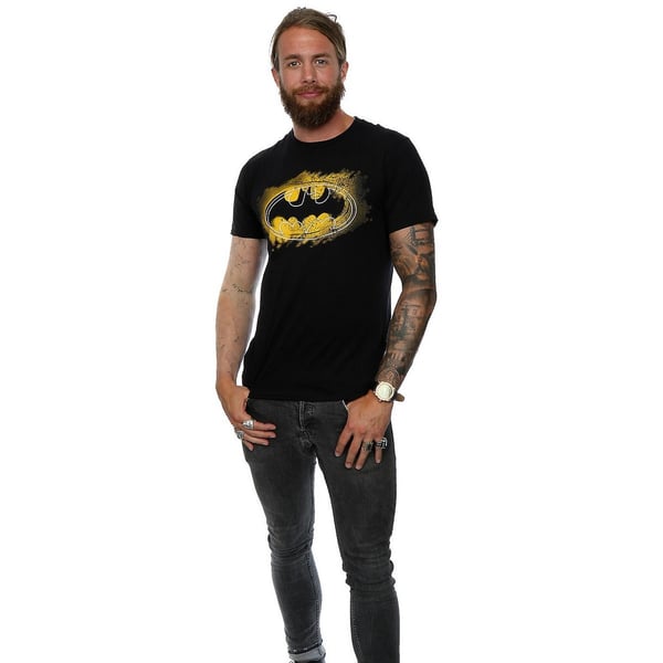 Batman Herr T-shirt med Spraylogga i Bomull