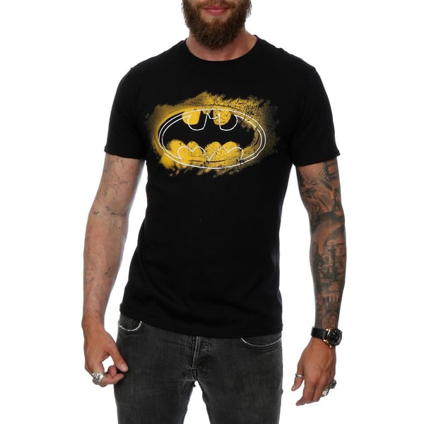 Batman Herr T-shirt med Spraylogga i Bomull