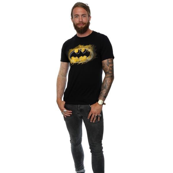 Batman Herr T-shirt med Spraylogga i Bomull