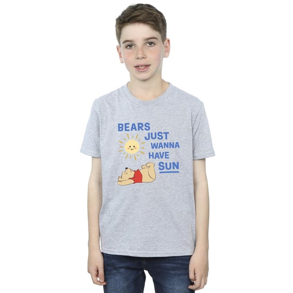 Disney Boys Winnie The Pooh Bears Just Wanna Have Sun T-Shirt