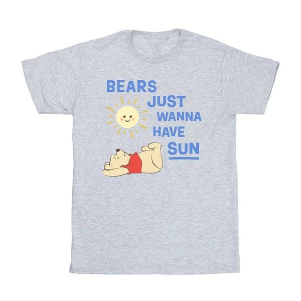 Disney Boys Winnie The Pooh Bears Just Wanna Have Sun T-Shirt
