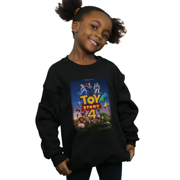 Disney Girls Toy Story 4 Poster Art Sweatshirt