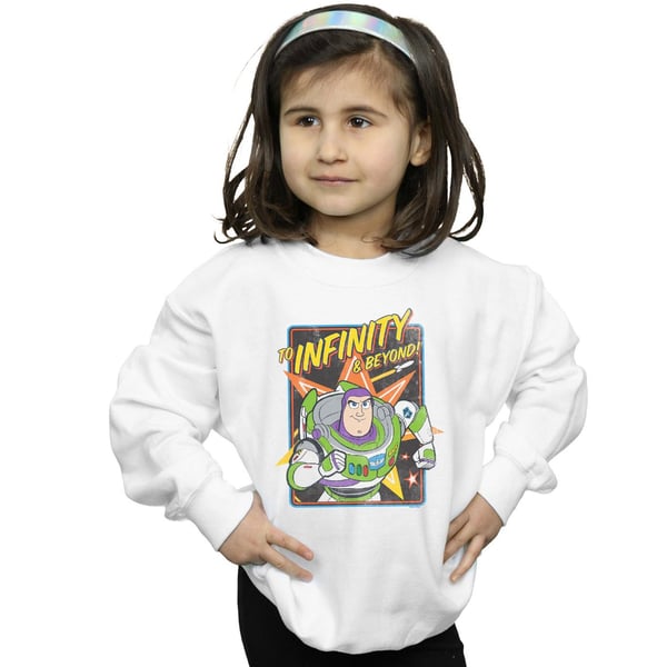Disney Girls Toy Story 4 Buzz To Infinity Sweatshirt