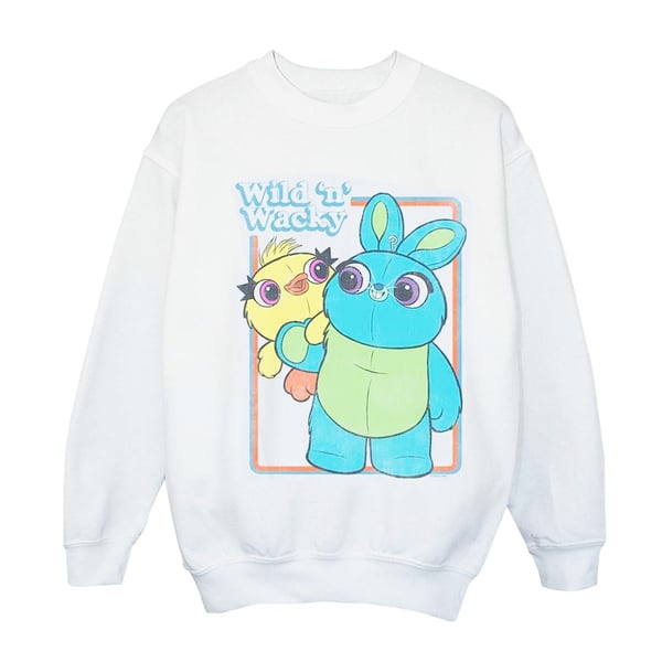 Disney Girls Toy Story 4 Duck And Bunny Wild And Wacky Sweatshirt