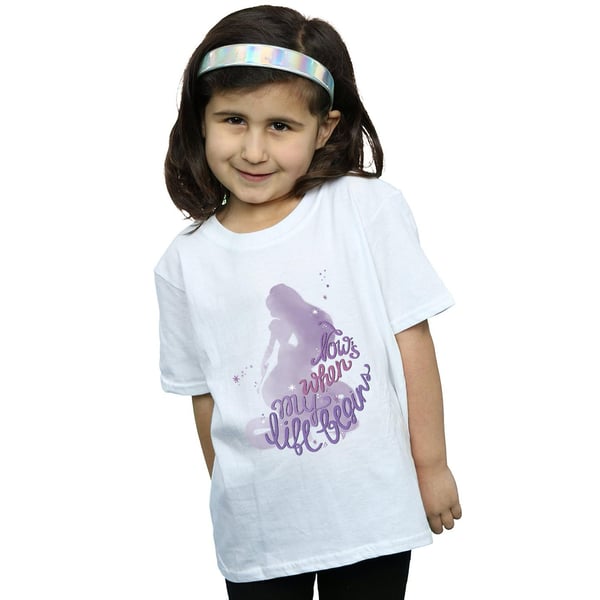 Disney Girls Tangled Now´s When My Life Begins Cotton T-Shirt