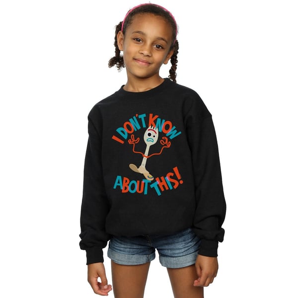 Disney Girls Toy Story 4 Forky I Dont Know About This Sweatshirt