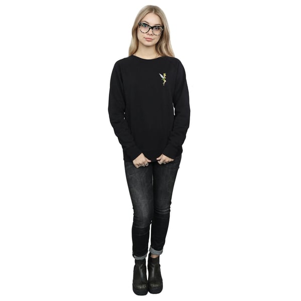 Disney Womens/Ladies Tinkerbell Chest Sweatshirt