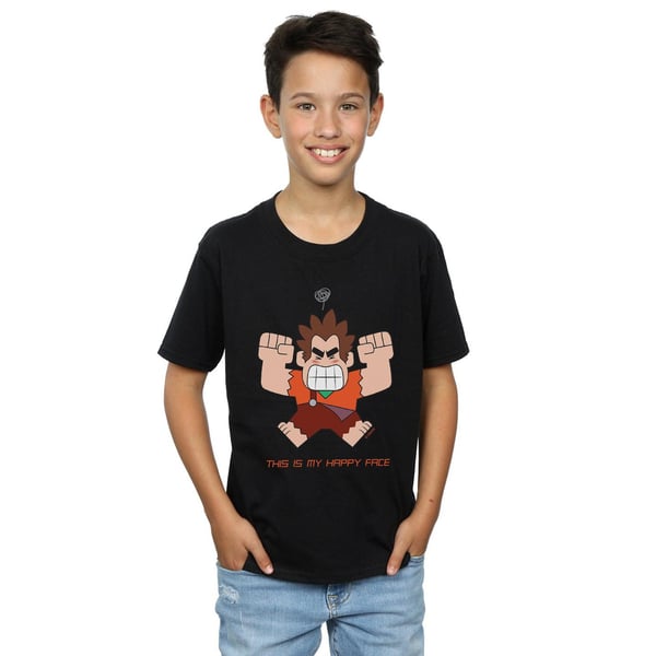 Disney Boys Wreck It Ralph Happy Face T-Shirt