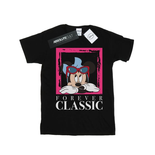 Disney Mens Minnie Mouse Forever Classic T-Shirt