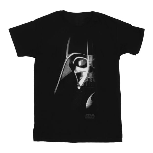 Star Wars Womens/Ladies Darth Vader Face Cotton T-Shirt