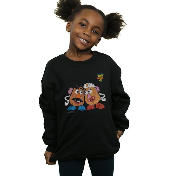 Disney Girls Toy Story 4 Mr And Mrs Potato Head Sweatshirt