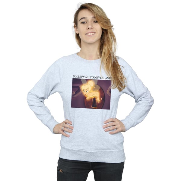 Disney Womens/Ladies Tinker Bell Follow Me Sweatshirt