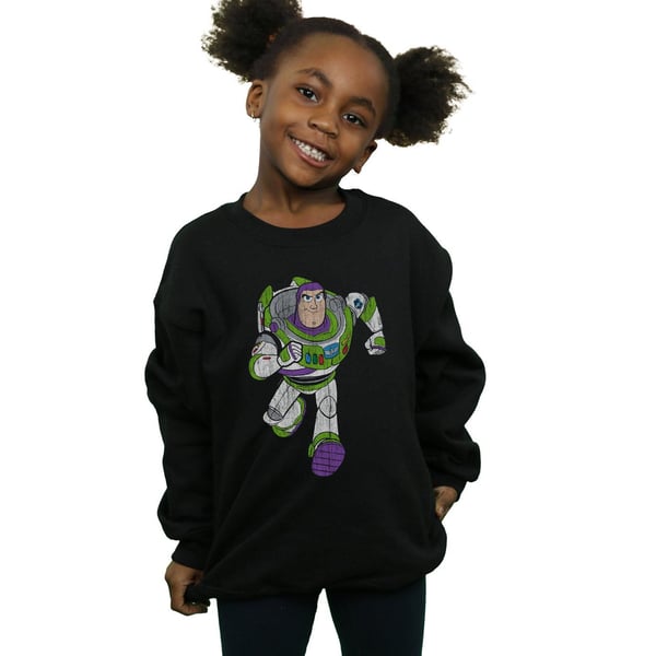 Disney Girls Toy Story 4 Classic Buzz Lightyear Sweatshirt