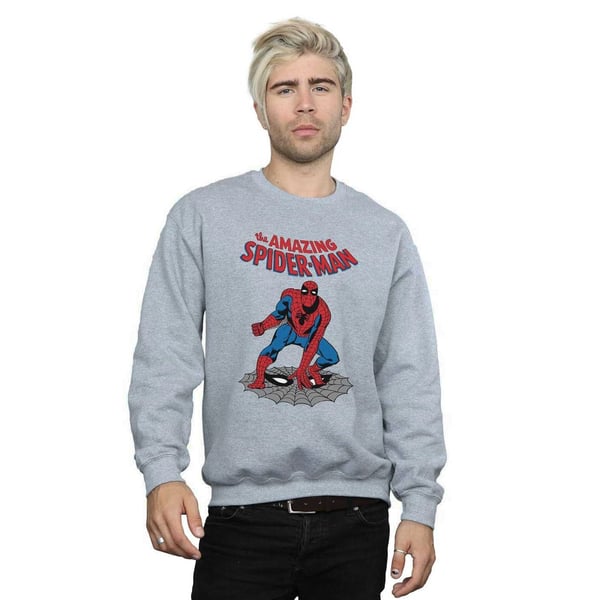 Marvel Mens The Amazing Spider-Man Sweatshirt