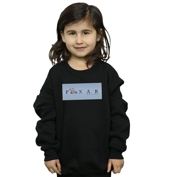 Disney Girls Toy Story 4 Duke Caboom Pixar Studios Logo Sweatshirt