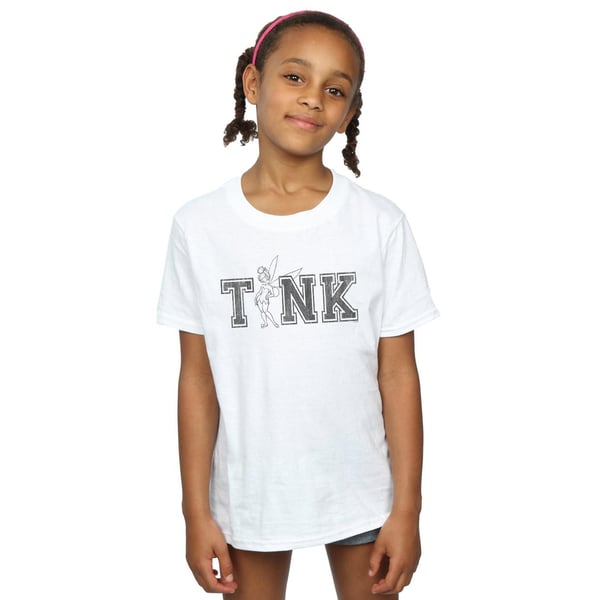Disney Girls Tinker Bell Collegiate Tink Cotton T-Shirt