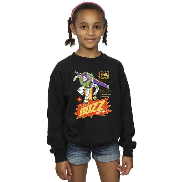 Disney Girls Toy Story Buzz Lightyear Space Sweatshirt