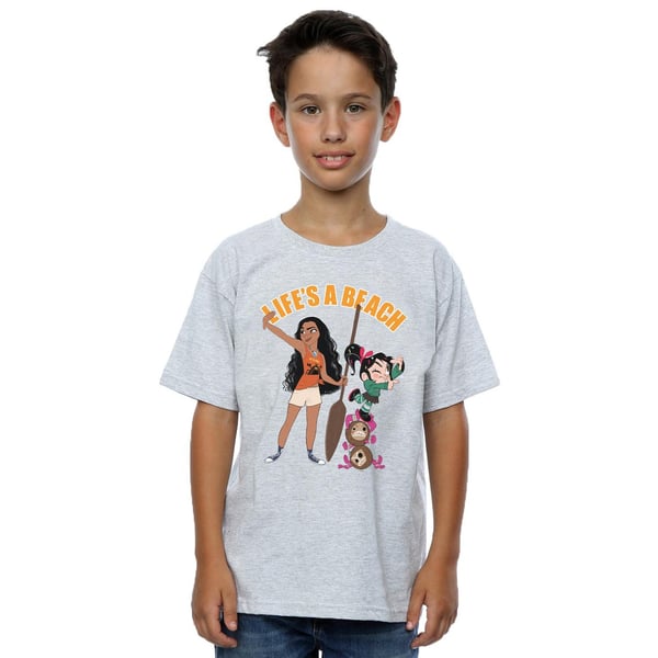 Disney Boys Wreck It Ralph Moana And Vanellope T-Shirt