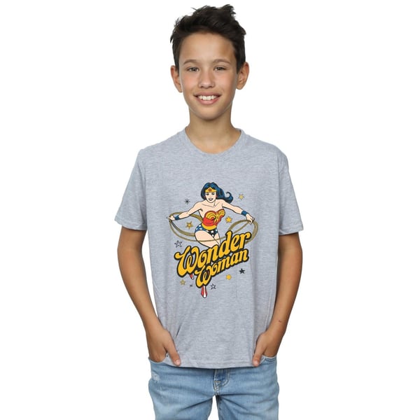 DC Comics Boys Wonder Woman Stars T-Shirt