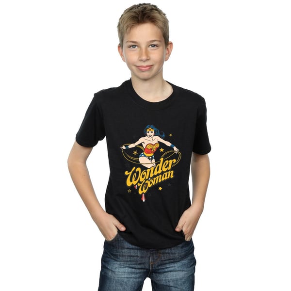 DC Comics Boys Wonder Woman Stars T-Shirt