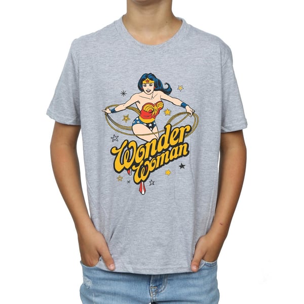 DC Comics Boys Wonder Woman Stars T-Shirt