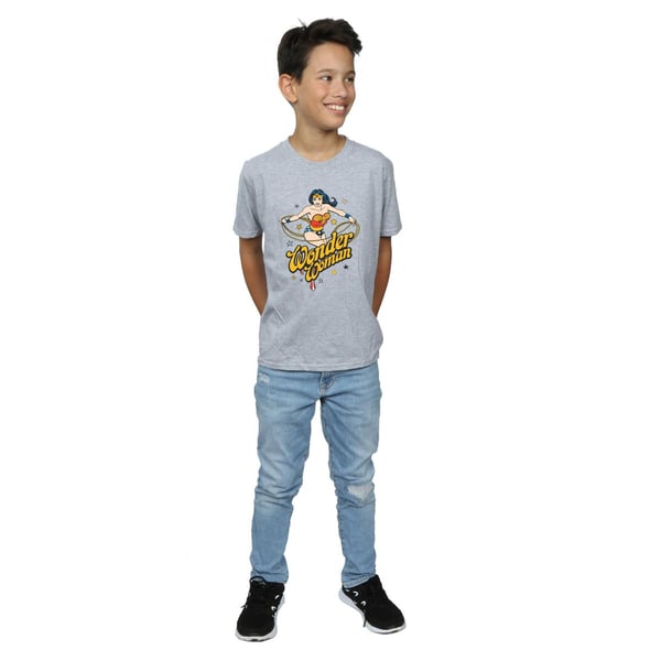 DC Comics Boys Wonder Woman Stars T-Shirt