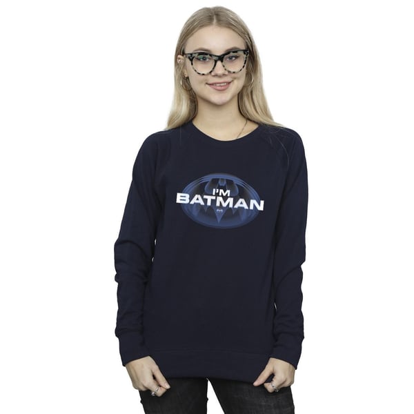 DC Comics Womens/Ladies The Flash I´m Batman Sweatshirt