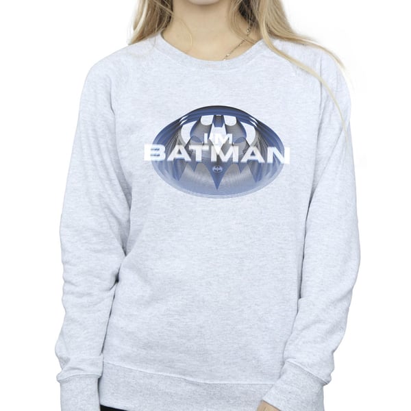 DC Comics Womens/Ladies The Flash I´m Batman Sweatshirt