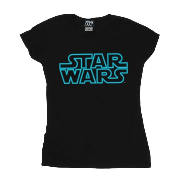 Star Wars Naisten Neonkyltti Logo Puuvilla T-paita