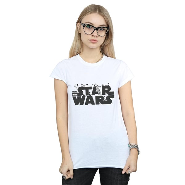 Star Wars Womens/Ladies Minimalist Logo Cotton T-Shirt
