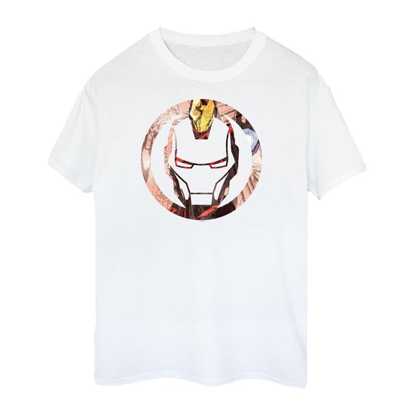 Iron Man Womens/Ladies Montage Cotton T-Shirt
