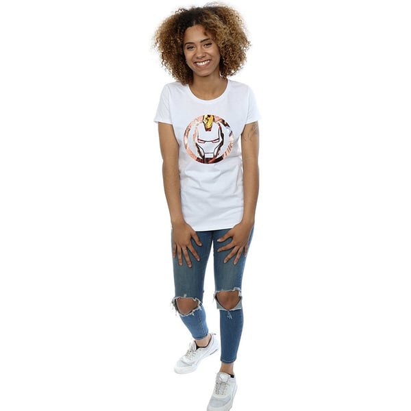 Iron Man Womens/Ladies Montage Cotton T-Shirt