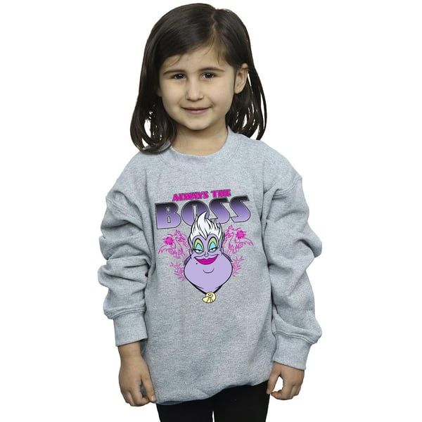 Disney Girls The Little Mermaid Ursula Mum Is The Boss Sweatshirt