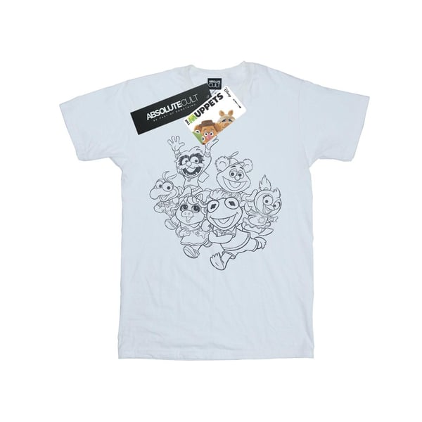 Disney Naiset/Naiset The Muppets Muppet Babies Mono Group Puuvillainen Boyfriend T-paita