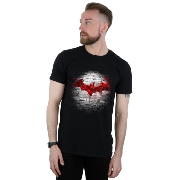 Batman miesten Wall-puuvillalogopaita