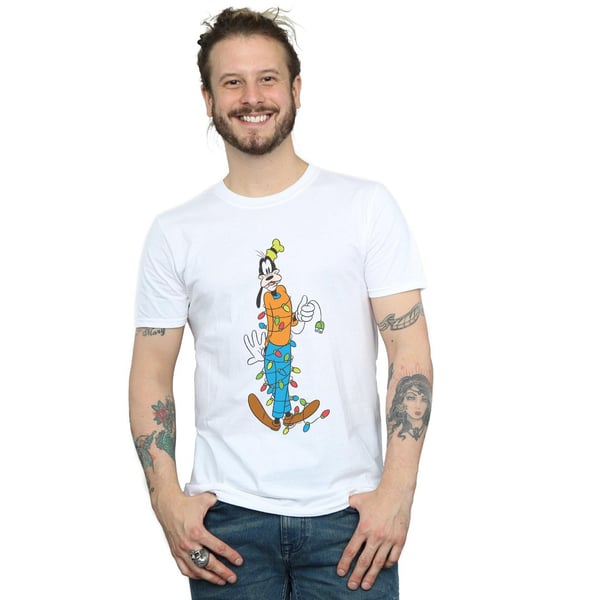 Disney Miesten Hessu Jouluvalot T-paita