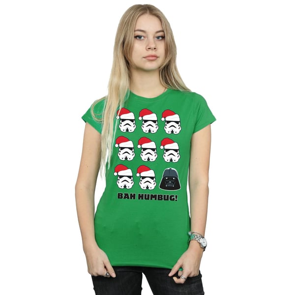 Star Wars Womens/Ladies Christmas Humbug Cotton T-Shirt