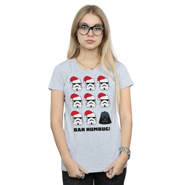 Star Wars Womens/Ladies Christmas Humbug Cotton T-Shirt