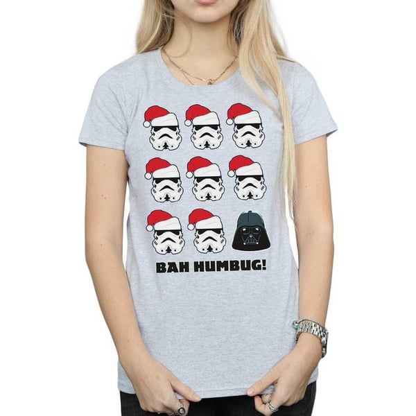 Star Wars Womens/Ladies Christmas Humbug Cotton T-Shirt