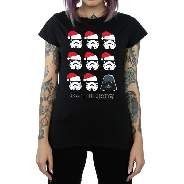 Star Wars Womens/Ladies Christmas Humbug Cotton T-Shirt