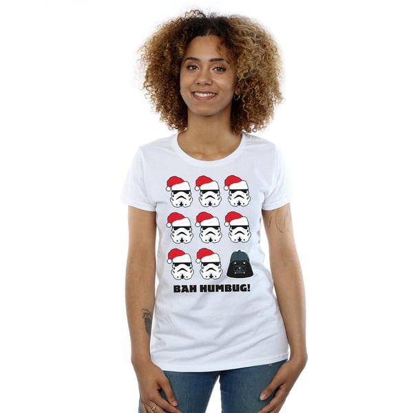 Star Wars Womens/Ladies Christmas Humbug Cotton T-Shirt