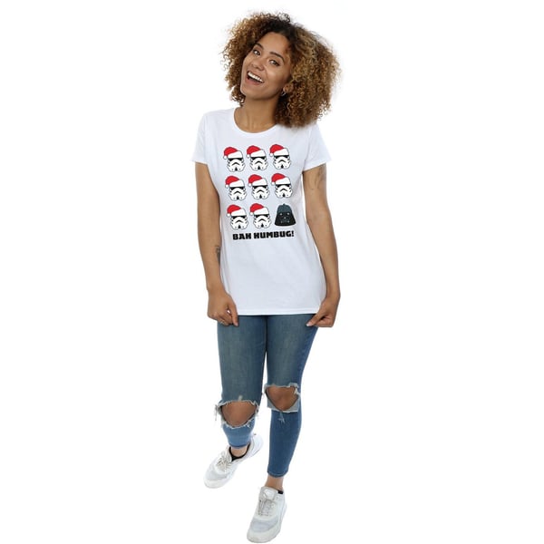 Star Wars Womens/Ladies Christmas Humbug Cotton T-Shirt