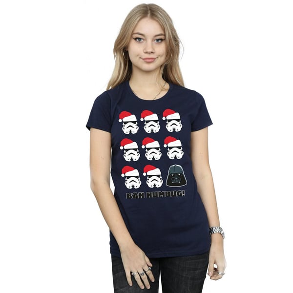 Star Wars Womens/Ladies Christmas Humbug Cotton T-Shirt