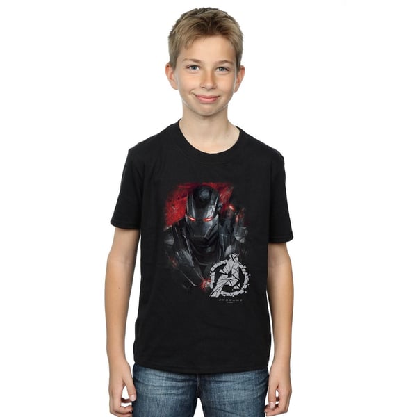 Marvel Boys Avengers Endgame War Machine Brushed T-Shirt