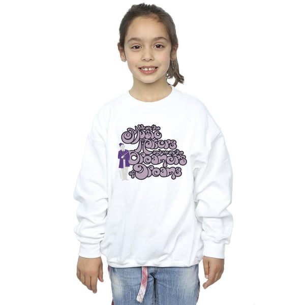 Willy Wonka Girls Dreamers Text Tröja