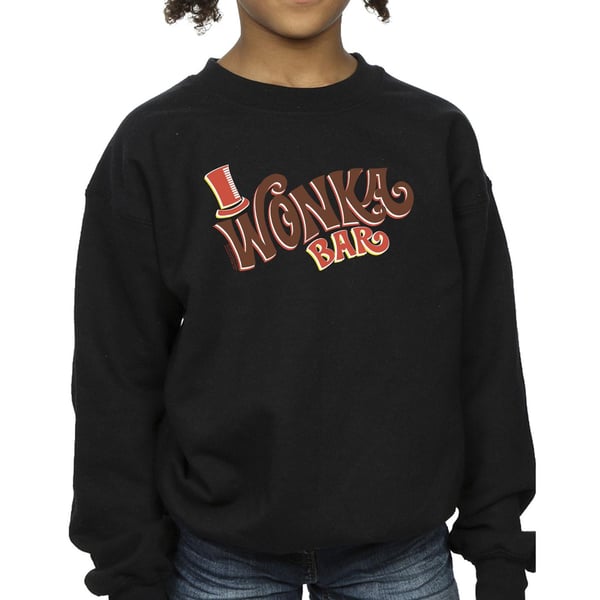 Willy Wonka Girls Bar Logo Sweatshirt